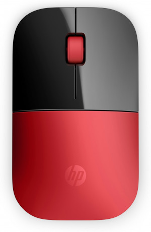 HP Z3700 Red Wireless mouse Ambidestro RF Wireless Ottico 1200 DPI