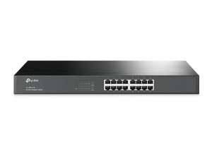 TP-Link TL-SG1016 Non gestito Gigabit Ethernet (10/100/1000) 1U Nero