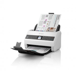 Epson DS-730N Scanner a foglio 600 x 600 DPI A4 Nero, Grigio