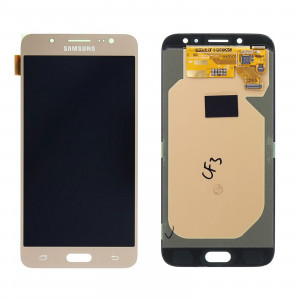 Display Lcd Touch Originale Schermo GH97-20736C GH97-20801C Gold Oro per Samsung Galaxy J7 2017 SM-J730 Originale Service Pack