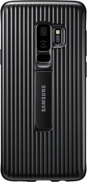 Custodia Standing Cover Samsung EF-RG965CBEGWW Protective per Galaxy S9 Plus G965 Nero Venduto come Grado B 8801643105532