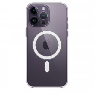 Apple MPU73ZM/A Custodia Cover MagSafe per Iphone 14 Pro Max A2894 Trasparente
