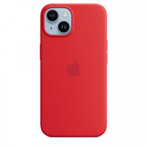 Apple MPRW3ZM/A Custodia MagSafe in Silicone per Iphone 14 A2882 Rosso