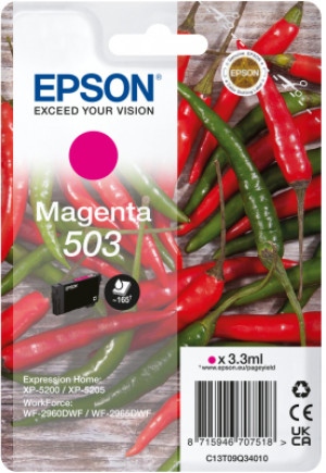 Epson 503 cartuccia d'inchiostro 1 pz Originale Resa standard Magenta