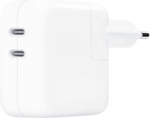 Apple Alimentatore da 35W a Doppia Porta USB?C Bianco