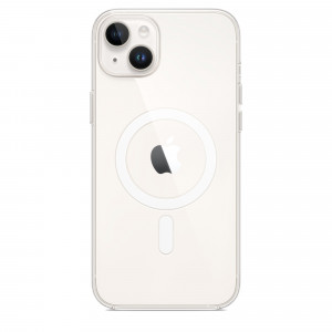 Apple Custodia Cover MagSafe per iPhone 14 Plus Trasparente