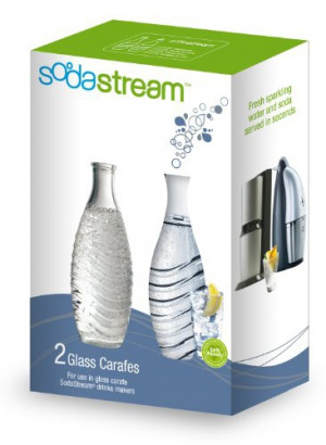 Soda Club Soda Stream Duopack 2 Bottiglie Vetro 0.6 L