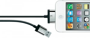 Belkin MIXIT ChargeSync Cavo Dati 2m USB a Apple 30 pin Nero