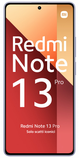 Xiaomi Redmi Note 13 Pro Smartphone Doppia SIM Android 12 4G USB Tipo-C 8 GB 256 GB 5000 mAh Lavanda Viola