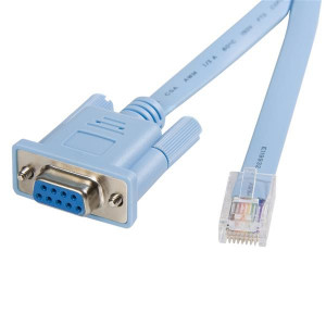 StarTech Cavo Gestione Console Router Cisco RJ45 a DB9 da 1,8m Maschio Femmina