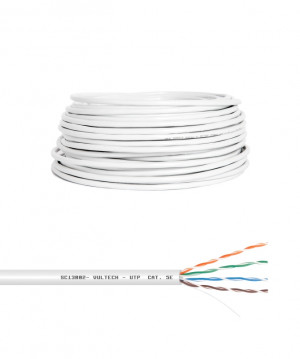 Vultech SC13002-50 Cavo di Rete Lan Ethernet 50 Mt Bianco