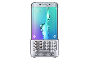 Custodia Back Case Samsung EJ-CG928M Tastiera Galaxy S6 Edge Plus G928 Silver