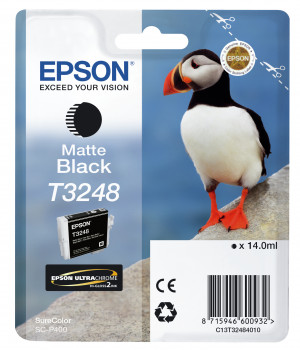 Epson T3248 Cartuccia d'Inchiostro Matte Black Nero