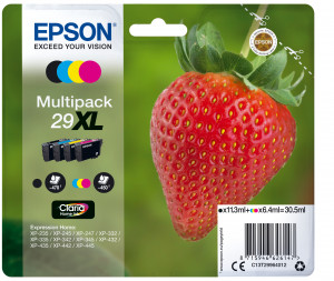 Epson Strawberry Multipack Fragole 4 colori Inchiostri Claria Home 29XL