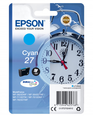 Epson Alarm clock Cartuccia Sveglia Ciano Inchiostri DURABrite Ultra 27