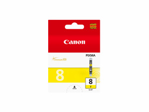 Cartuccia di Inchiostro Canon CLI-8Y Originale Giallo per Pixma iP3500 iP4200 iP4300