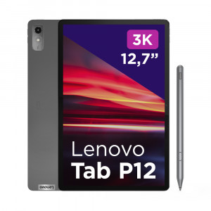 Lenovo Tab P12 Tablet 12.7 Pollici 3k 8GB 128GB WiFi + Pen Grigio