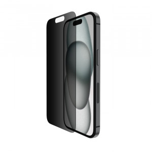 Belkin Vetro Tempered Glass Antimicrobico Privacy per Iphone 15 / 14 Pro