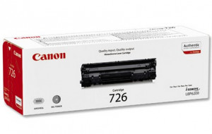 Cartuccia Toner Canon CRG-726 Originale Nero per I-Sensys LBP-6200d LBP-6200d