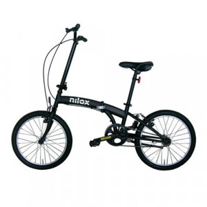 Nilox X0 Bicicletta Bike Pieghevole Acciaio Nero