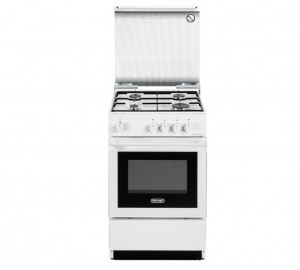DeLonghi SESW 554 NED Cucina Piano Cottura Bianco Gas Classe B