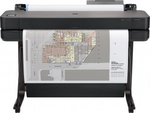 HP Designjet T630 stampante grandi formati Wi-Fi Getto termico d'inchiostro A colori 2400 x 1200 DPI 914 x 1897 mm Collegamento ethernet LAN