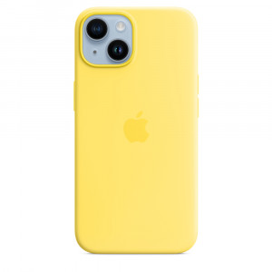 Apple MQU73ZM/A Custodia Cover in Silicone per Iphone 14 A2882 A2649 Giallo