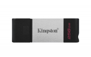 DataTraveler Kingston DT80/256GB Technology 80 256 GB Usb Tipo C 3.2 Nero Argento