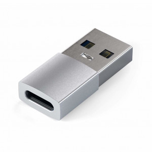 Satechi ST-TAUCS adattatore per inversione del genere dei cavi USB-A USB-C Argento