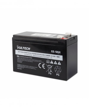 Vultech GS-9AH REV. 2.1 Batteria UPS Acido Piombo VRLA 12 V