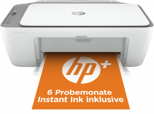 HP DeskJet Stampante multifunzione 2720e, Colore, Stampante per Casa, Stampa, copia, scansione, wireless; idonea a Instant Ink; stampa da smartphone o tablet; scansione verso PDF