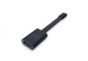Dell 470-ACFC 0,074 m Adattatore USB tipo-C DisplayPort Nero