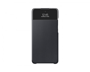 Custodia S View Cover Case Samsung EF-EA725PBEGEE per Galaxy A72 SM-A725 Nero Venduto come Grado B