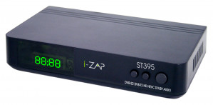 Decoder I-Zap T395 I-Can Zapper Combo Digitale Terrestre Satellitare HD Nero