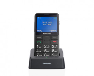 Telefono di Livello Base Panasonic KX-TU155 Schermo 2.4 Pollici 32 GB Nero
