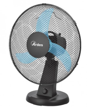 Ventilatore Ardes AR5EA41 Easy 41 Plus da Tavolo Pale Alta Velocita' 240 V Nero