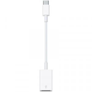 Apple MJ1M2ZM/A Adattatore da USB Tipo C a USB Tipo A Bianco