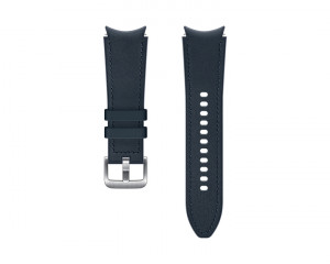Samsung ET-SHR88SNEGEU Cinturino Pelle per Galaxy Watch 4 Galaxy Watch 4 Classic Taglia S M Blu Navy