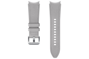 Cinturino Samsung Ridge Sport ET-SHR88S Samsung Galaxy Watch 4 Pelle Argento Venduto come Grado B