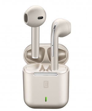 Cellularline TUCK Auricolari Bluetooth® TWS a capsula, con custodia di ricarica Bianco