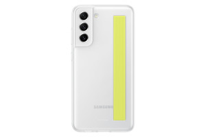 Cover Samsung EF-XG990CWEGWW Slim Strap Galaxy S21 FE 5G SM-G990B Bianco Venduto come Grado A