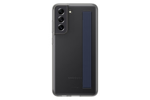 Cover Clear Strap Samsung EF-XG990CBEGWW per Galaxy S21 Fe 5G SM-G990B Nero