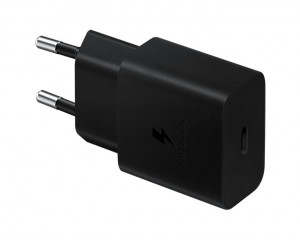 Caricabatterie Samsung EP-T1510NBEGEU Adapter Ucb Tipo C 15 W Nero