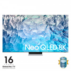 Smart Tv Samsung Neo QLED 8K Schermo da 65 Pollici QE65QN900B Wi-Fi Stainless Steel 2022