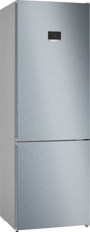 Bosch Serie 4 KGN497LDF frigorifero con congelatore Libera installazione 440 L D Acciaio inossidabile