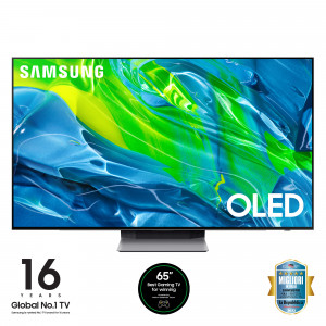 Tv Smart Samsung Series 9 QE65S95B OLED 4K Schermo da 65 Pollici WiFi Eclipse Silver 2022