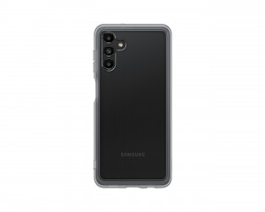 Soft Clear Cover Samsung EF-QA136TBEGWW per Galaxy A13 5G Nero