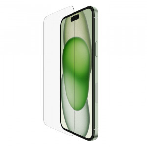 Belkin Vetro Ultra Glass Antimicrobico per Iphone 15 Plus / 14 Pro Max Trasparente