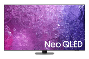 Samsung Series 9 TV QE85QN90CATXZT Neo QLED 4K Smart TV 85 Pollici Processore Neural Quantum 4K Dolby Atmos e OTS+ Carbon Silver 2023