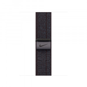 Apple MUJV3ZM/A Cinturino Nike Sport Loop per Apple Watch 41 mm Nylon Nero Blu